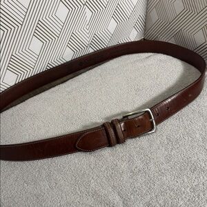 Columbia Brown Leather Belt men’s size 44 double‎ loop